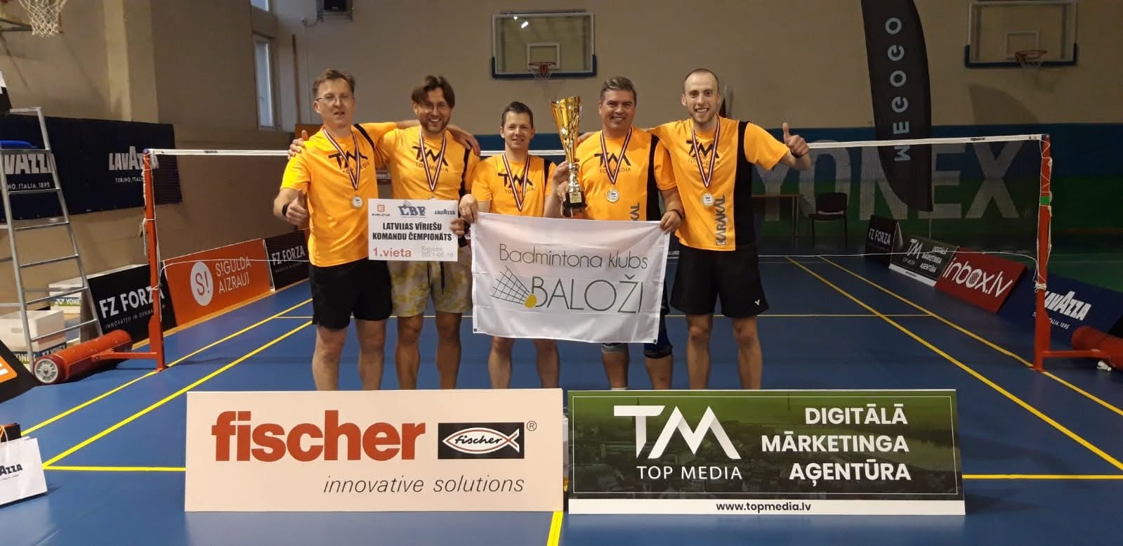 Latvian men's team championship — 1st place