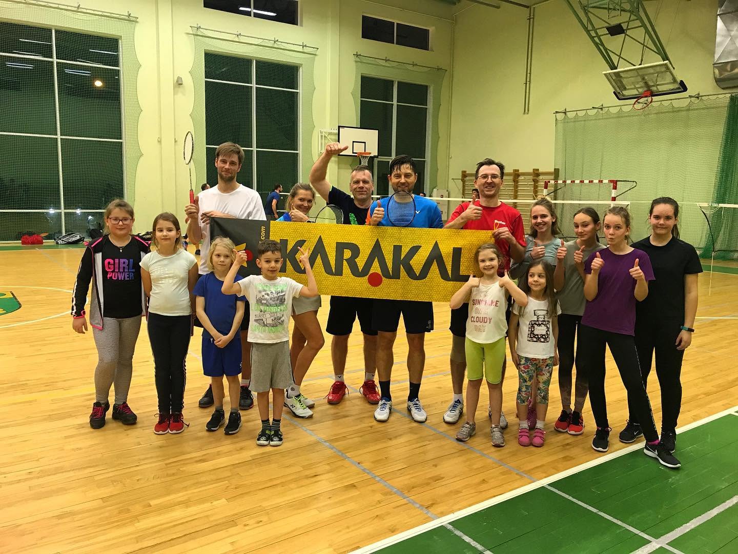 Family training evening — juniors and adults together